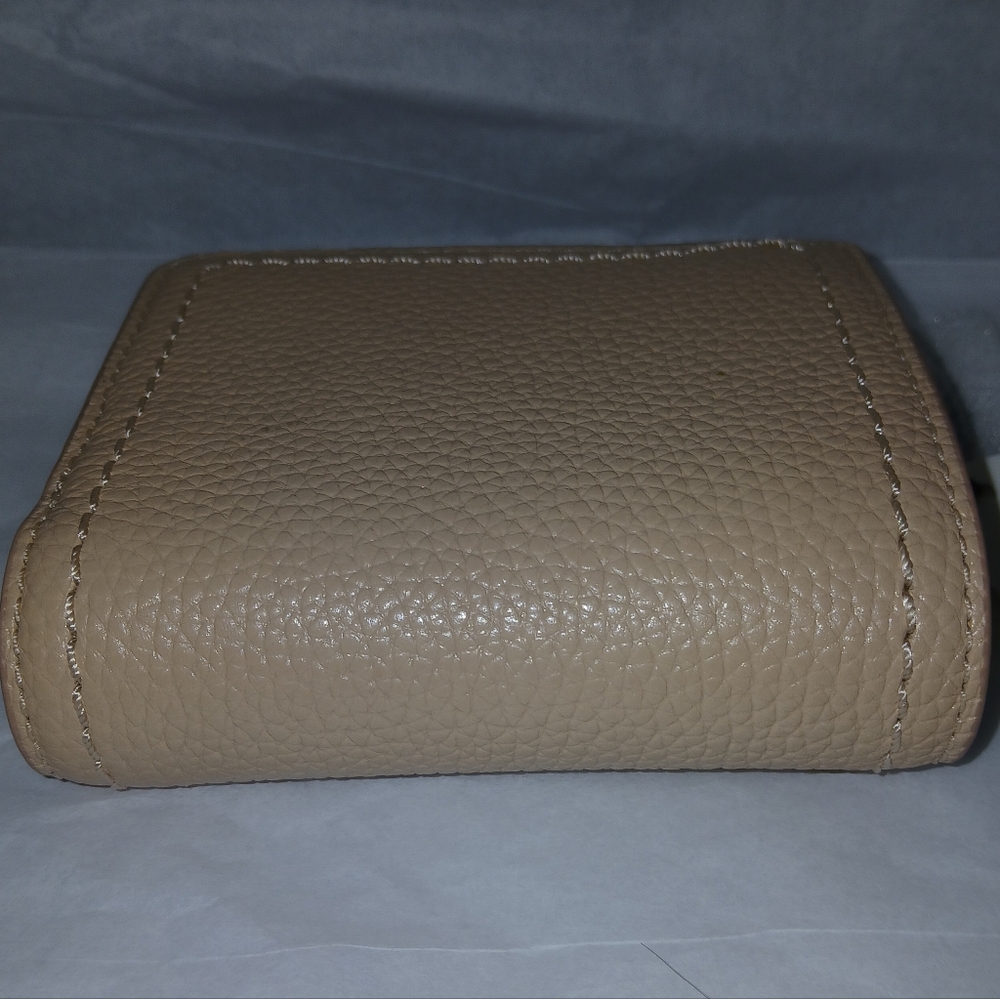 Final❗️Marc Jacobs Genuine Leather The Compact Wallet  Rose, Colorblock - Picture 10 of 14